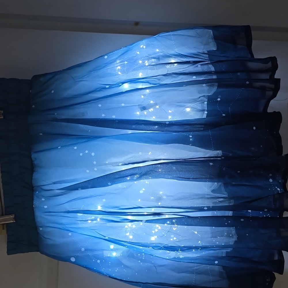 Light-up Skirt Celestial Starry Blue (Think Geek)
